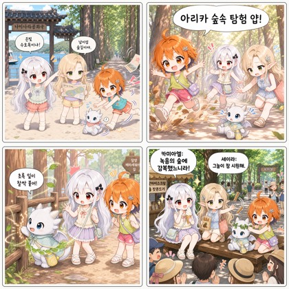 네 컷 만화 #158