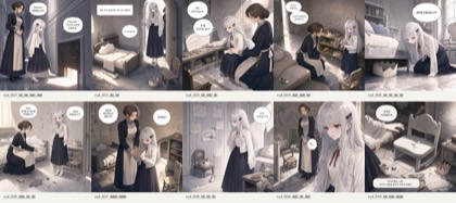 짐은 돌아가지 않기로 했다 039화 - 작은 침대와 구름 그림
