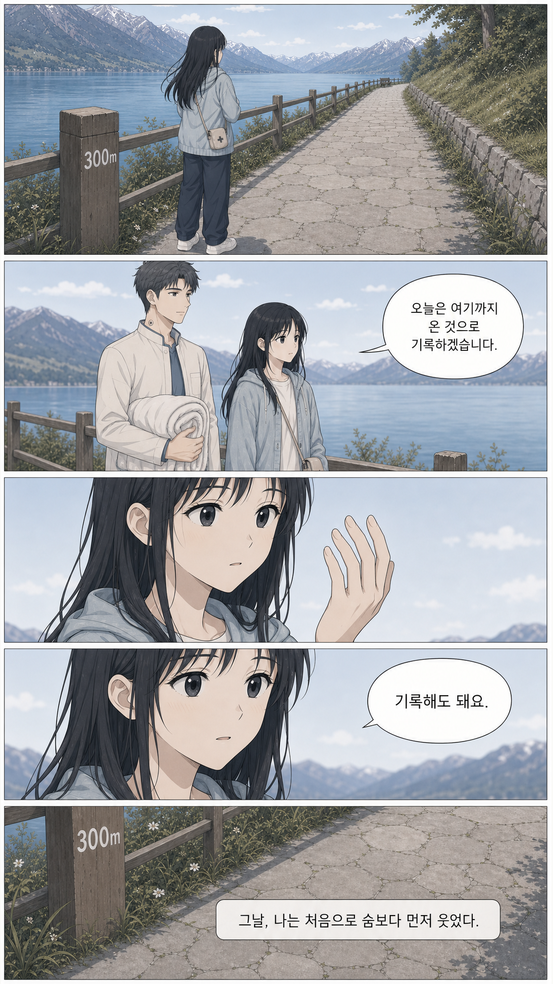 3화 말풍선과 지도 텍스트 예시