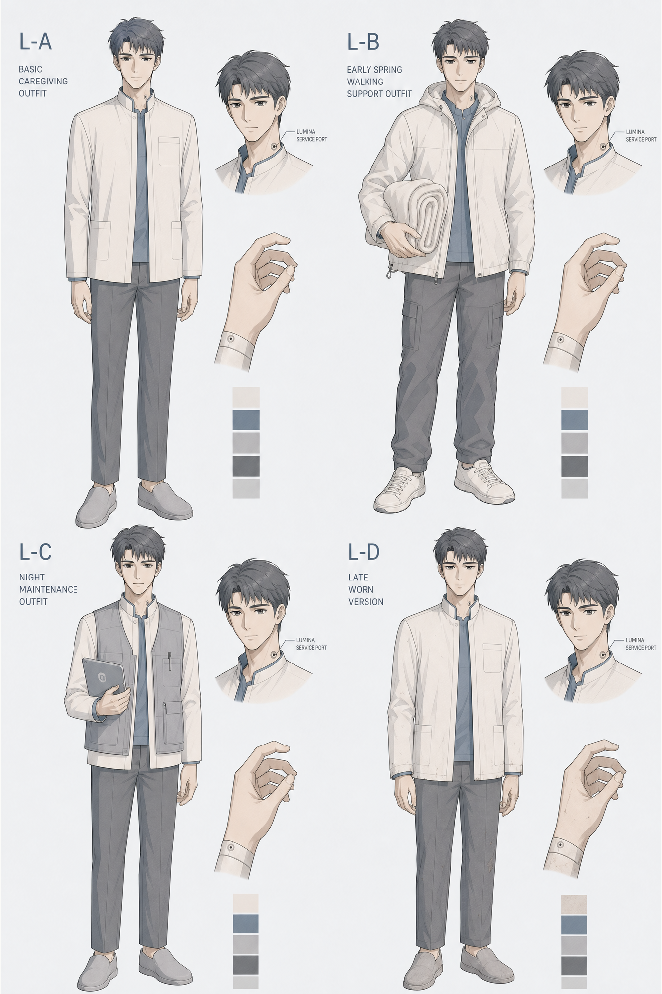 루카 의상변형시트